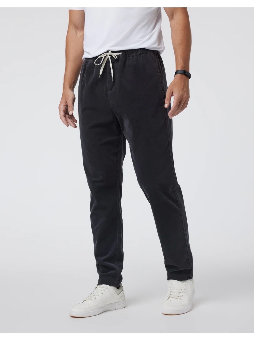 Vuori Men's Optimist Pant: Charcoal, Size M